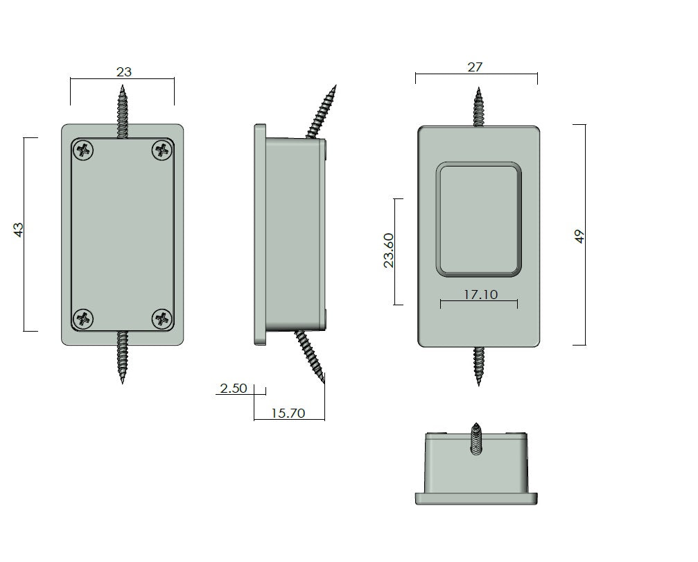 Mardeco LC-Series 8801/49 End Pull