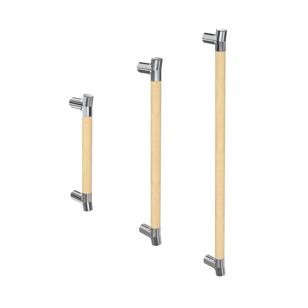 IN.07.381.D.BB Pull handle Wood Nature Bamboo